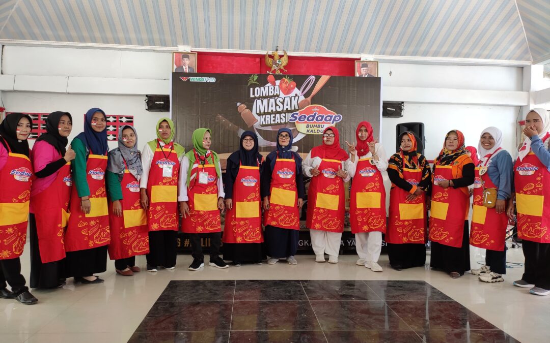 LOMBA MASAK KREASI SEDAAP (Peringati HUT RI ke-79 di pendopo balai desa Pahonjean, kecamatan Majenang, kabupaten Cilacap)